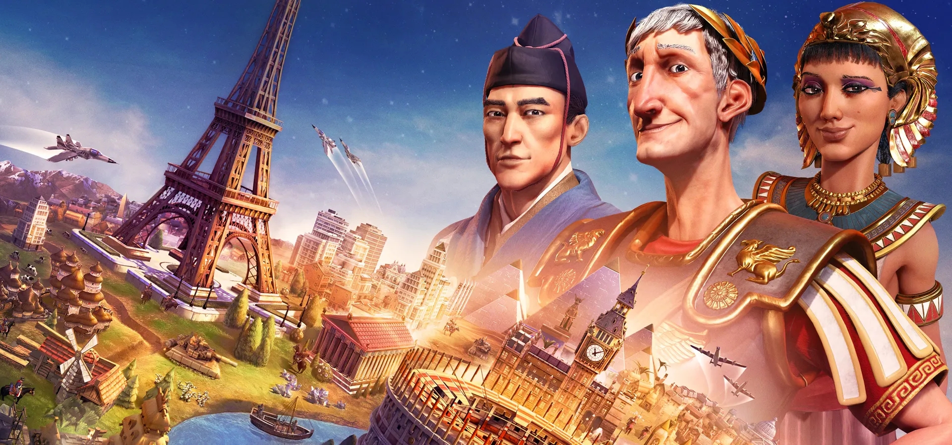 Imagem de fundo do produto Sid Meier's Civilization VI: New Frontier Pass - Xbox One e Series S|X