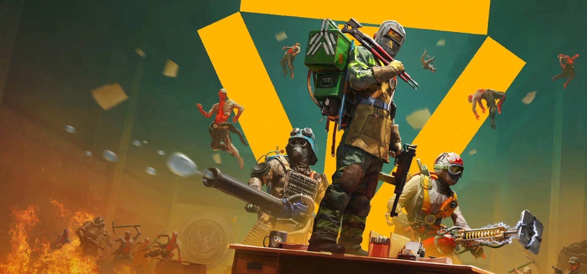 Imagem de fundo do produto FBC: Firebreak - PS5