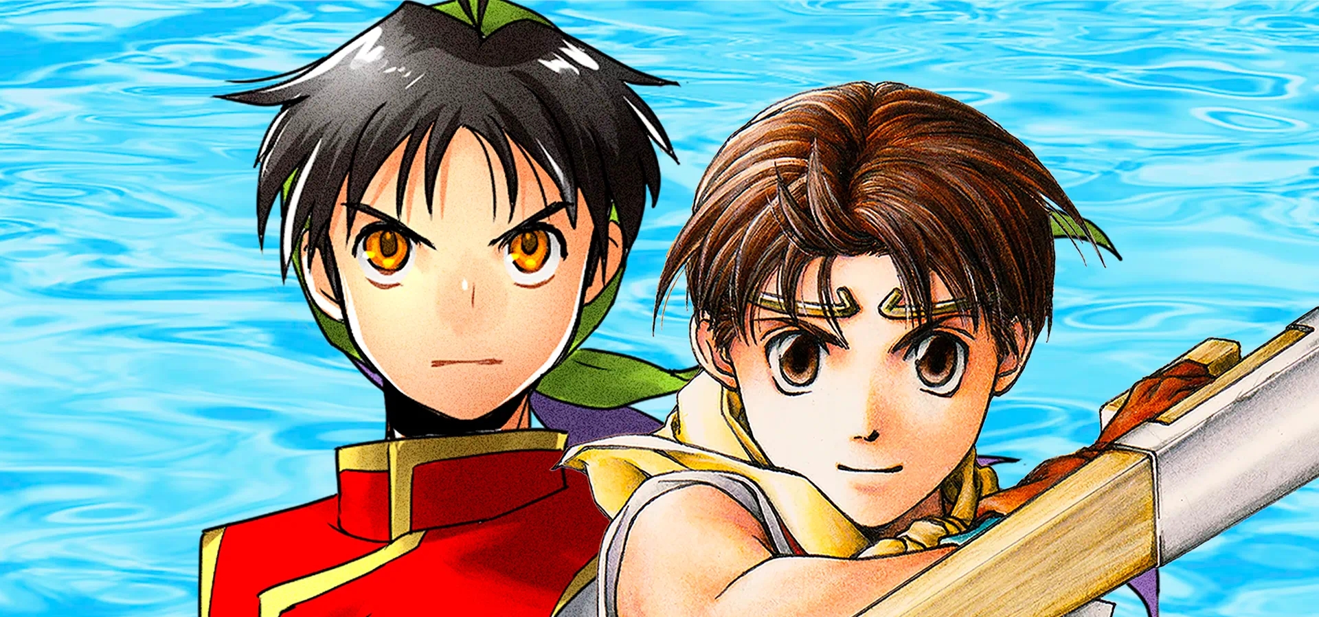 Imagem de fundo do produto Suikoden I&II HD Remaster Gate Rune and Dunan Unification Wars - Xbox e PC
