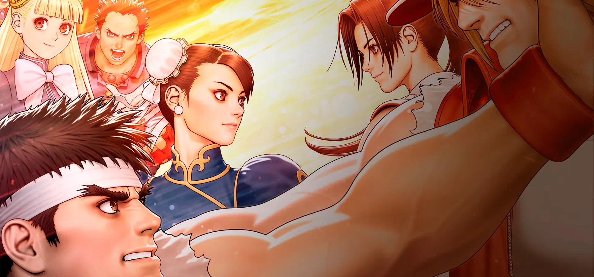 Imagem de fundo do produto Capcom Fighting Collection 2 - PS4 & PS5