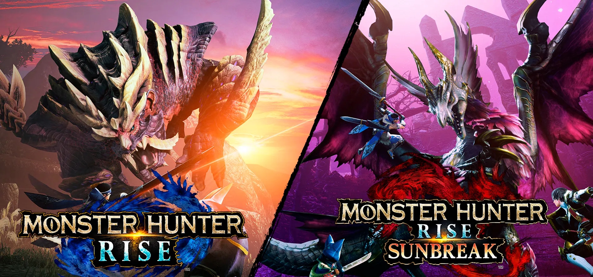 Imagem de fundo do produto Monster Hunter Rise + Sunbreak Deluxe - Xbox e PC
