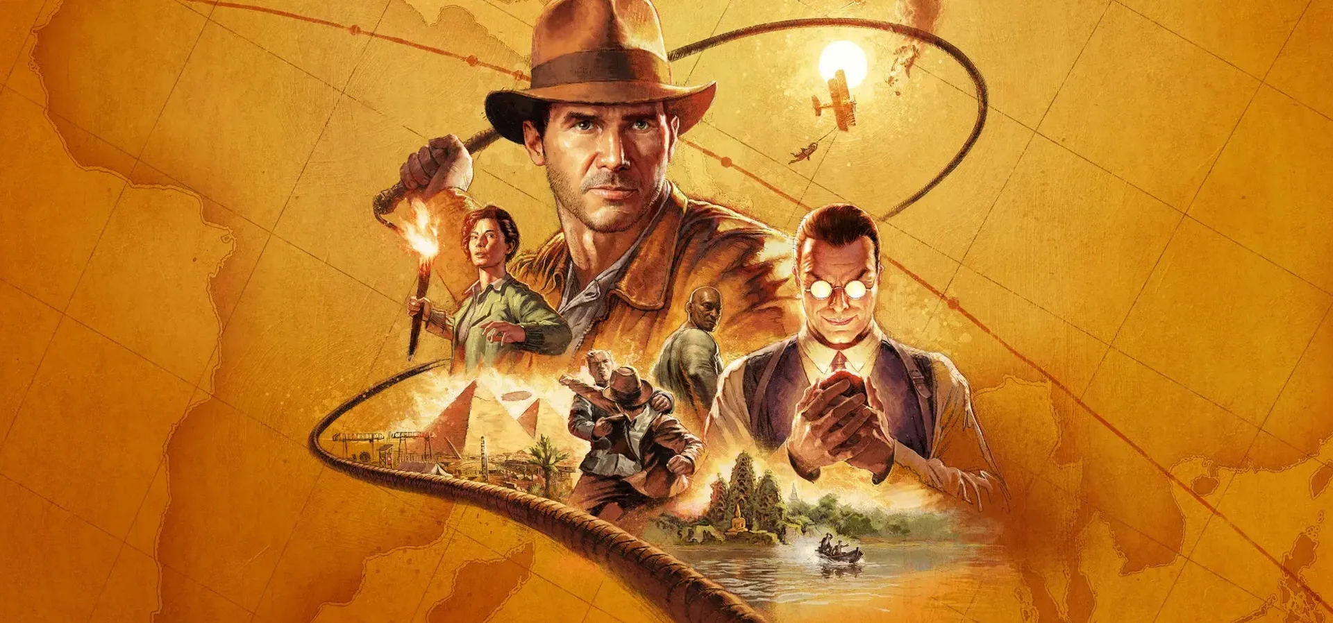 Imagem de fundo do produto Indiana Jones and the Great Circle - Xbox Series X|S e PC