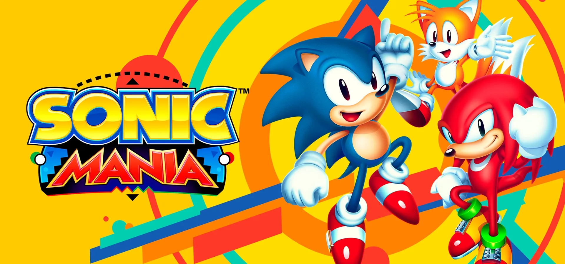 Imagem de fundo do produto Sonic Mania Switch - Físico