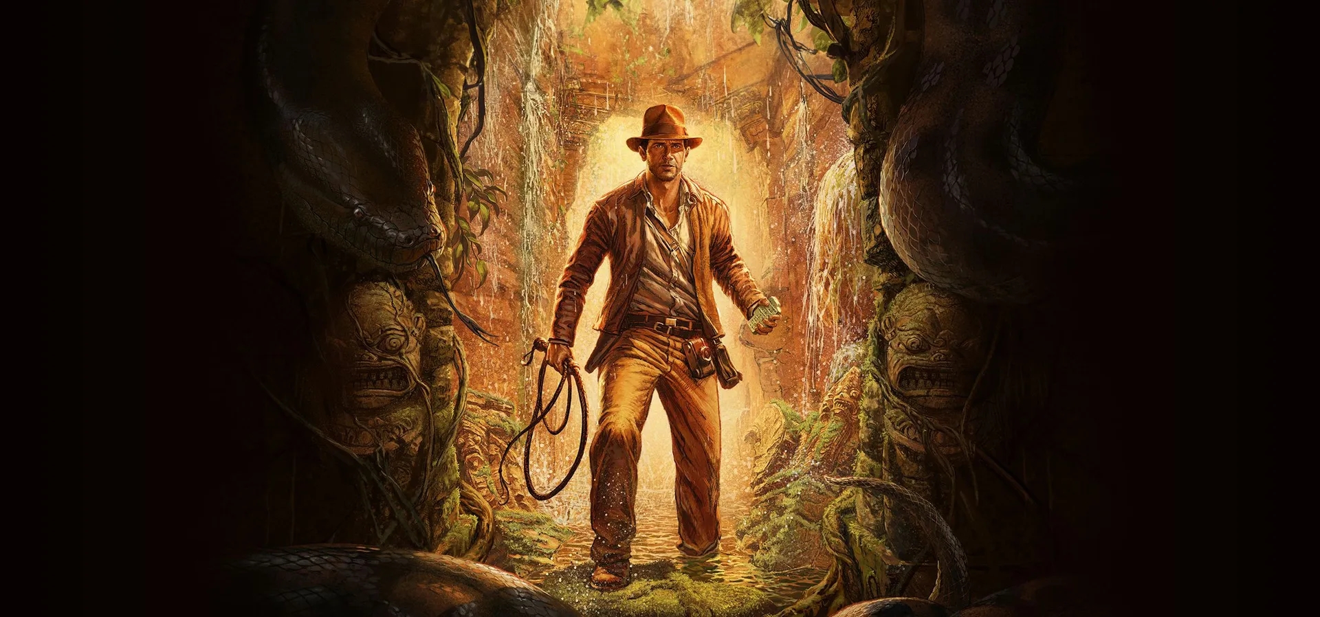 Imagem de fundo do produto Indiana Jones and the Great Circle Premium Edition Upgrade - Xbox Series X|S e PC