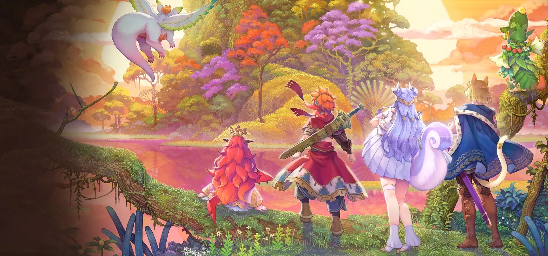 Imagem de fundo do produto Visions of Mana PS5 - Físico
