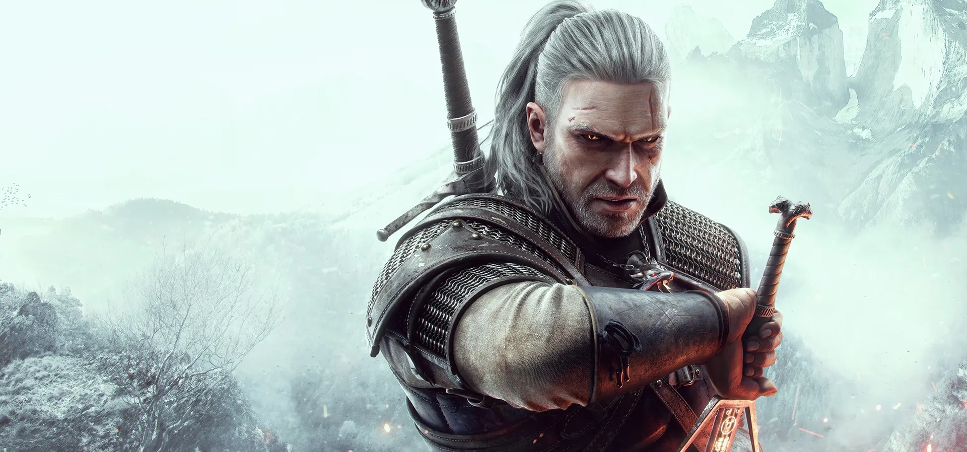 Imagem de fundo do produto The Witcher 3: Wild Hunt – Complete Edition PS4 - Físico