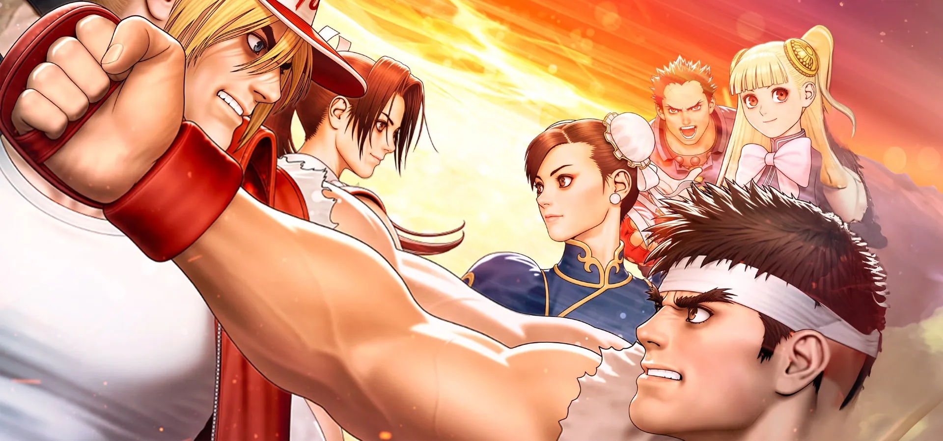 Imagem de fundo do produto Capcom Fighting Collection 2 PS4 - Físico