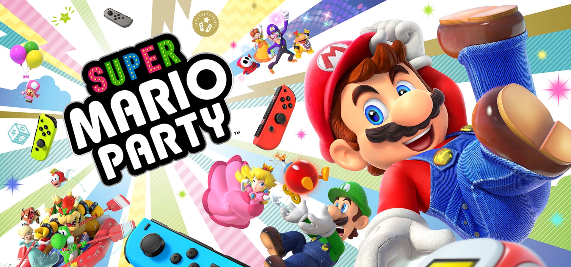 Imagem de fundo do produto Super Mario Party™ - Switch