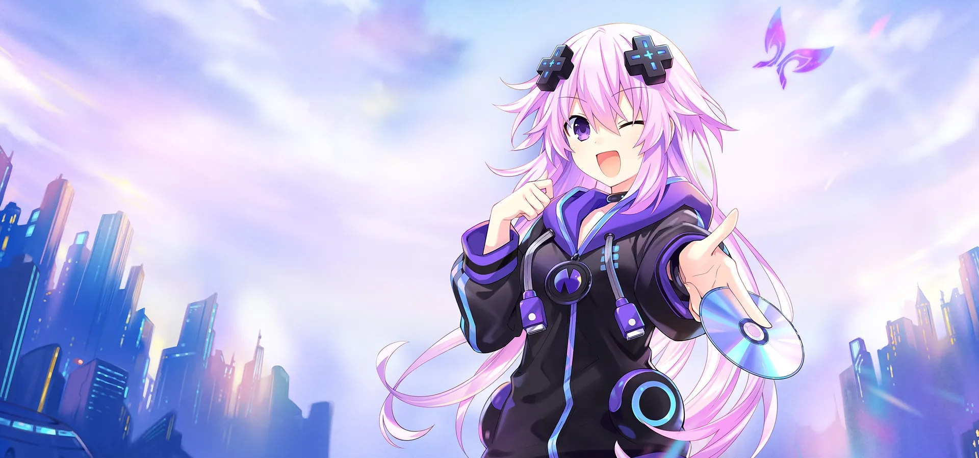 Imagem de fundo do produto Neptunia Game Maker R:Evolution Deluxe Bundle - Switch