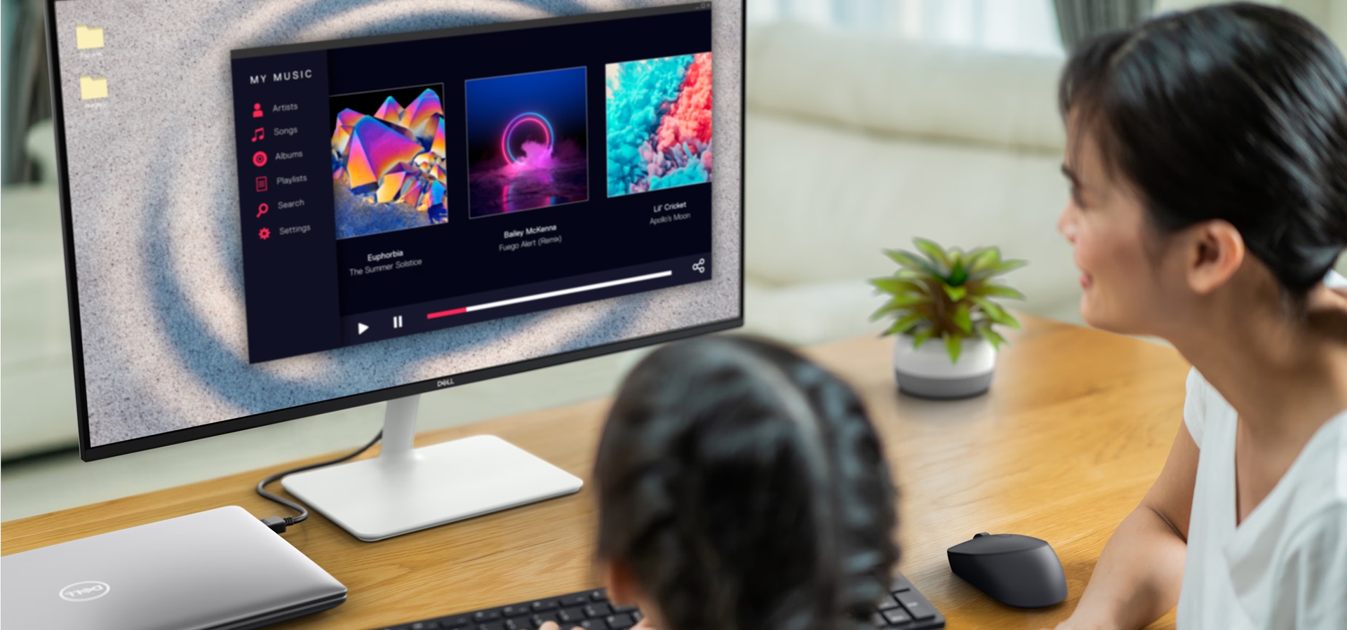Imagem de fundo do produto Monitor Dell de 27” – S2725H