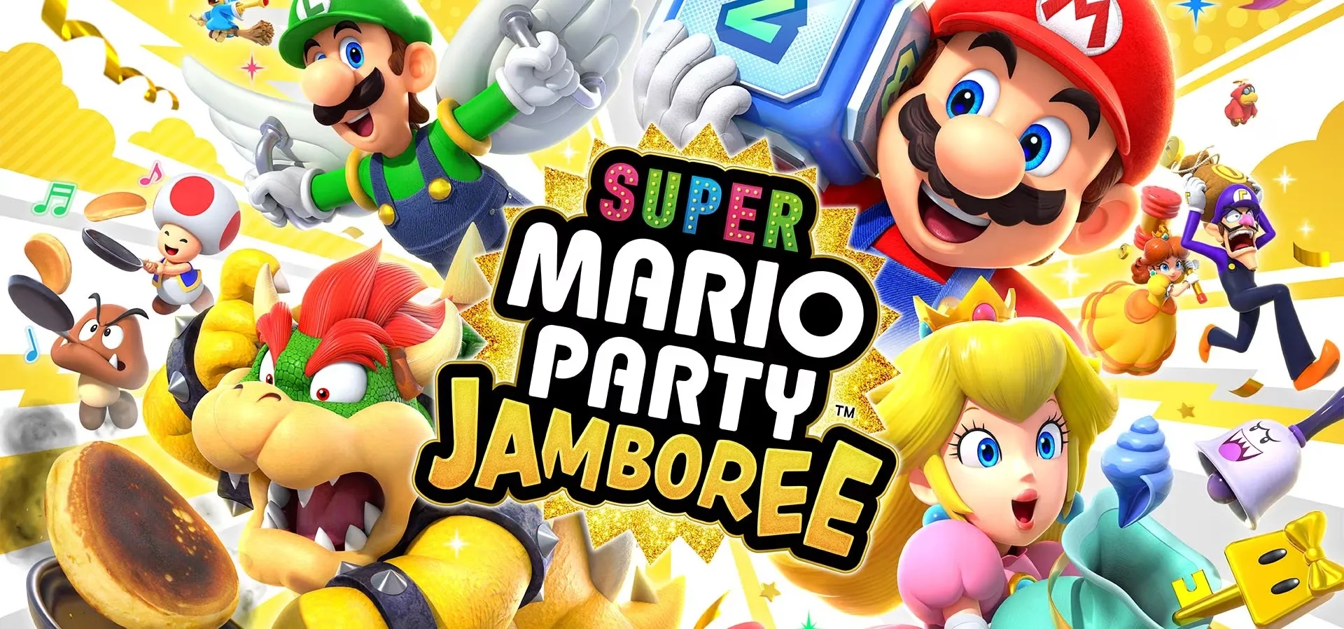 Imagem de fundo do produto Super Mario Party™ Jamboree - Switch