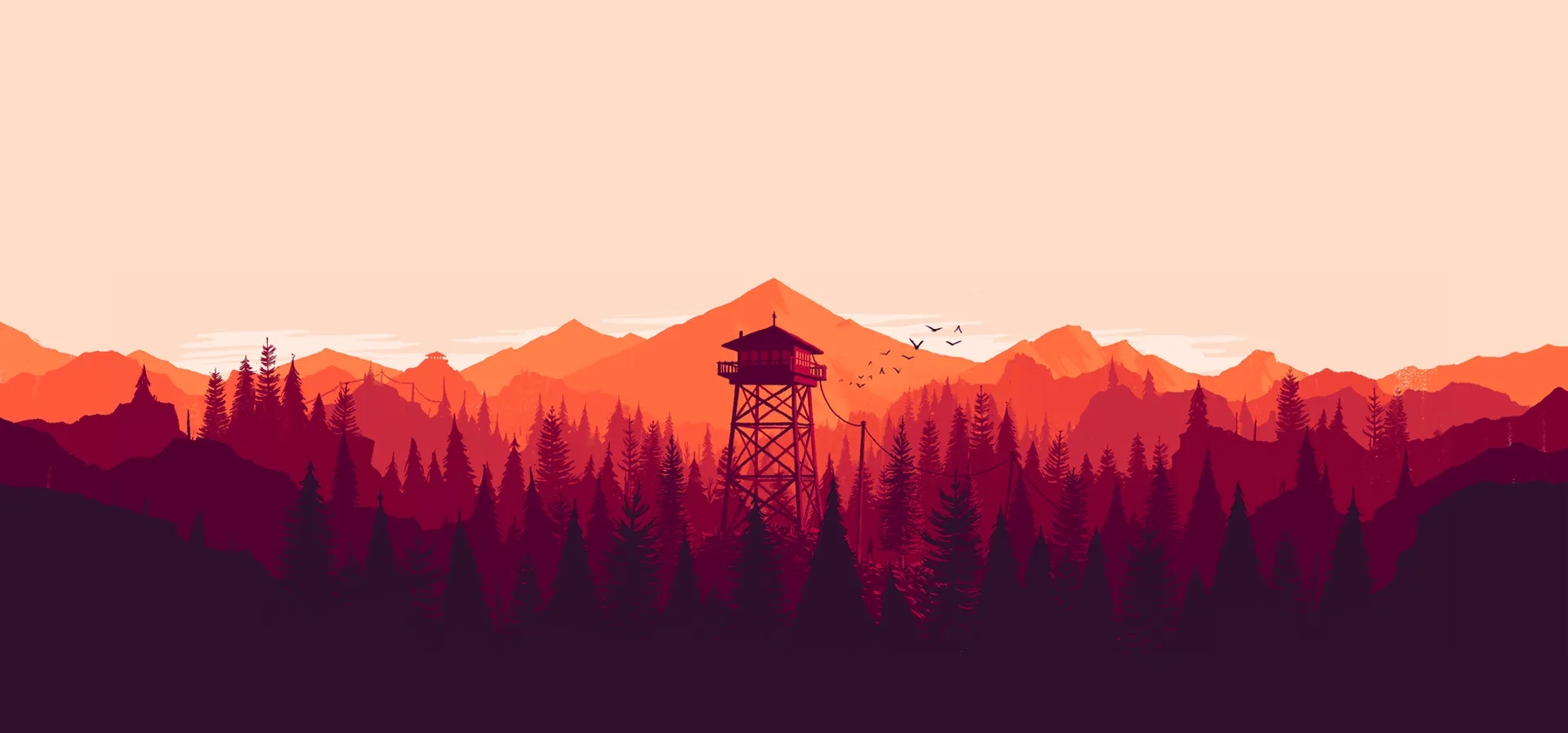 Imagem de fundo do produto Firewatch - Xbox e PC