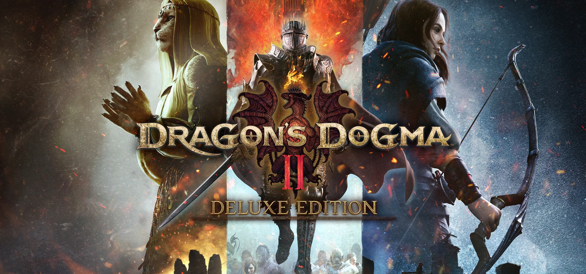 Imagem de fundo do produto Dragon's Dogma 2 Deluxe Edition - PS4 & PS5