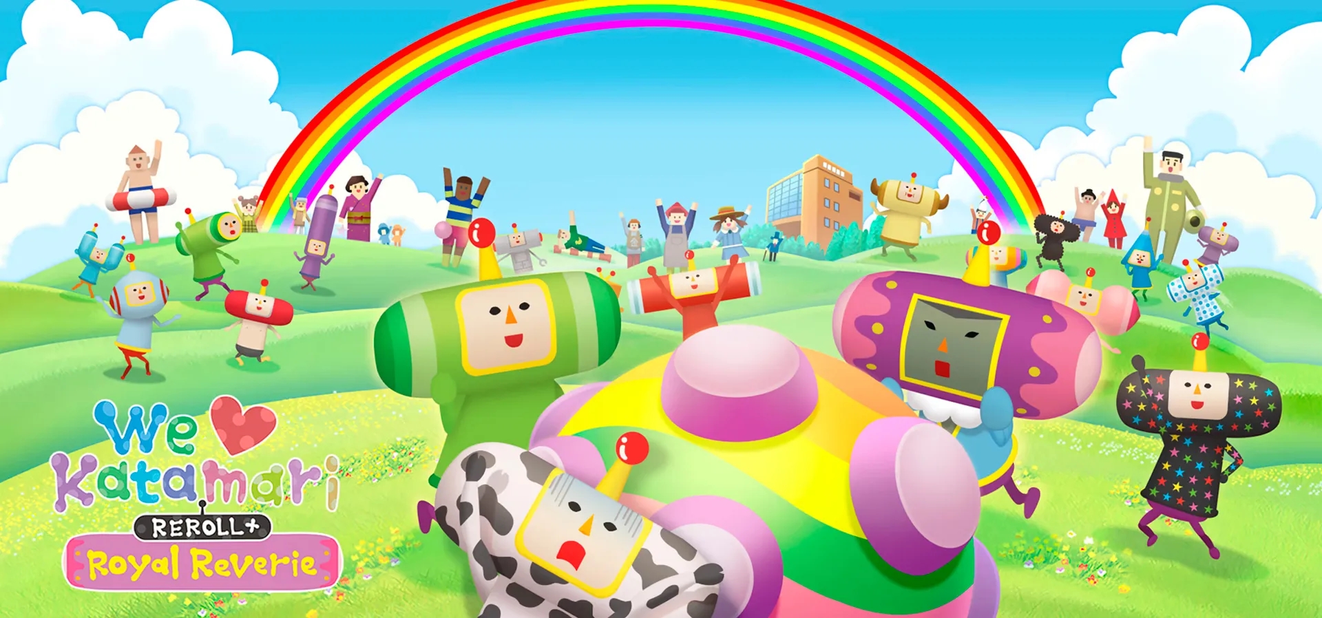 Imagem de fundo do produto We Love Katamari Reroll + Royal Reverie Switch - Físico