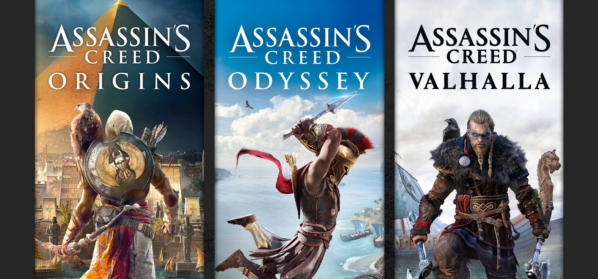 Imagem de fundo do produto Assassin's Creed Mythology Pack - PS4 & PS5