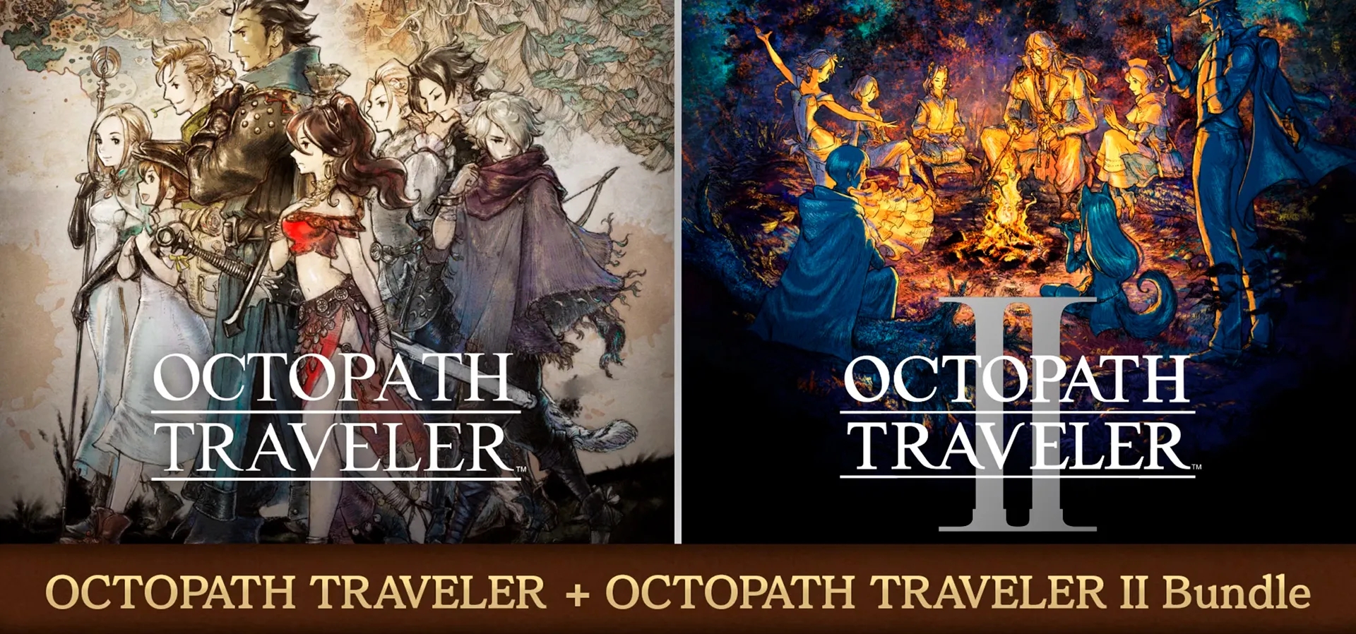 Imagem de fundo do produto Octopath Traveler + Octopath Traveler II Bundle - Xbox e PC