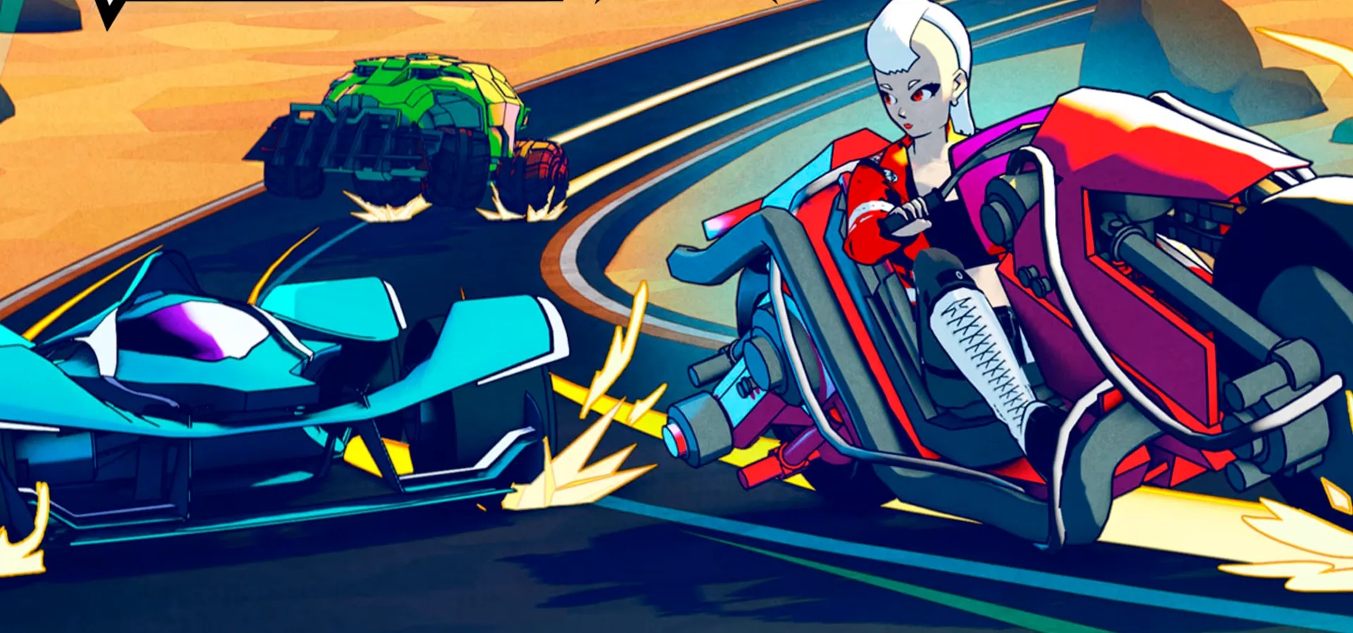 Imagem de fundo do produto Neon Apex: Beyond the Limit - Switch