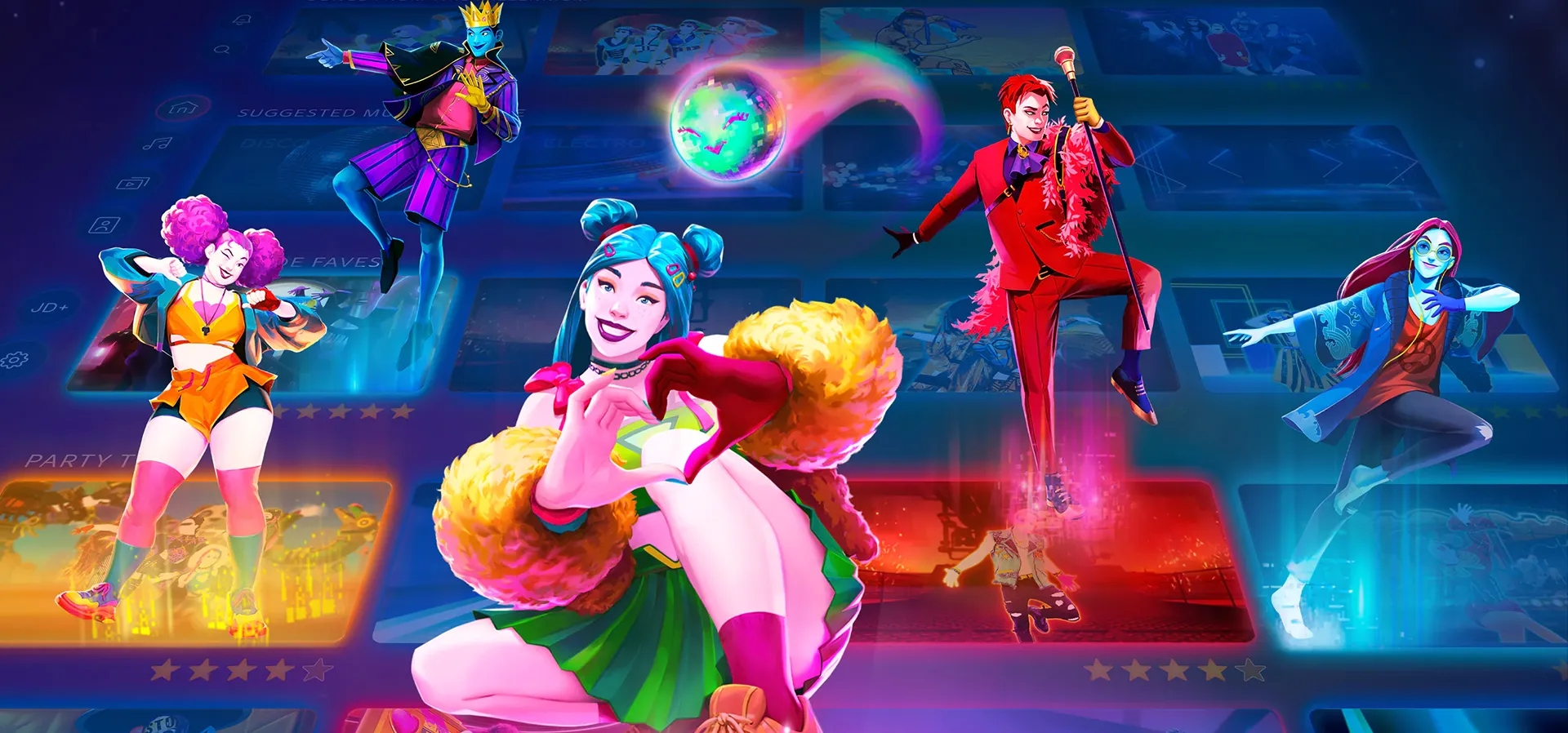 Imagem de fundo do produto Just Dance 2023 Edition - PS5