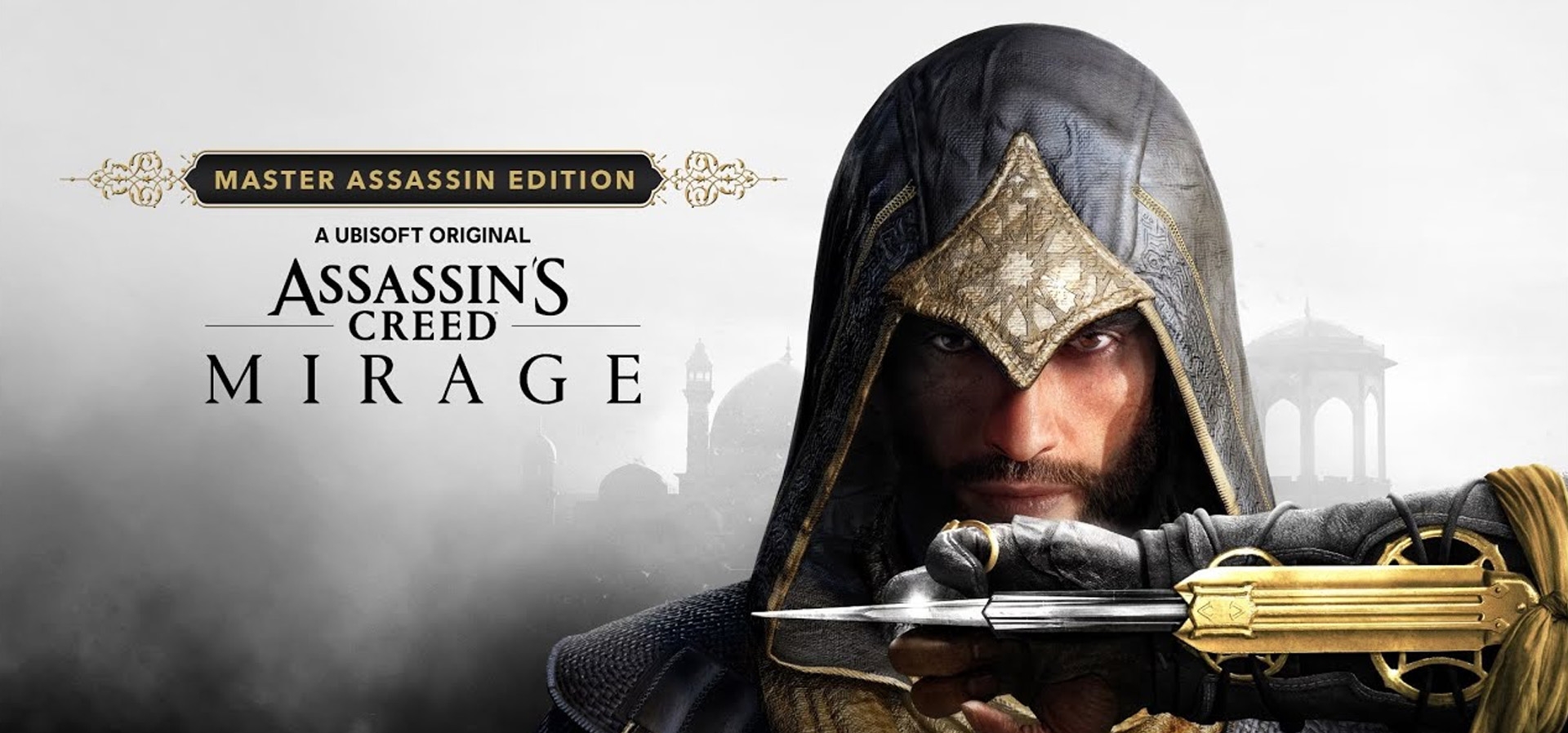 Imagem de fundo do produto Assassin's Creed® Mirage Master Assassin Edition - PS4 & PS5