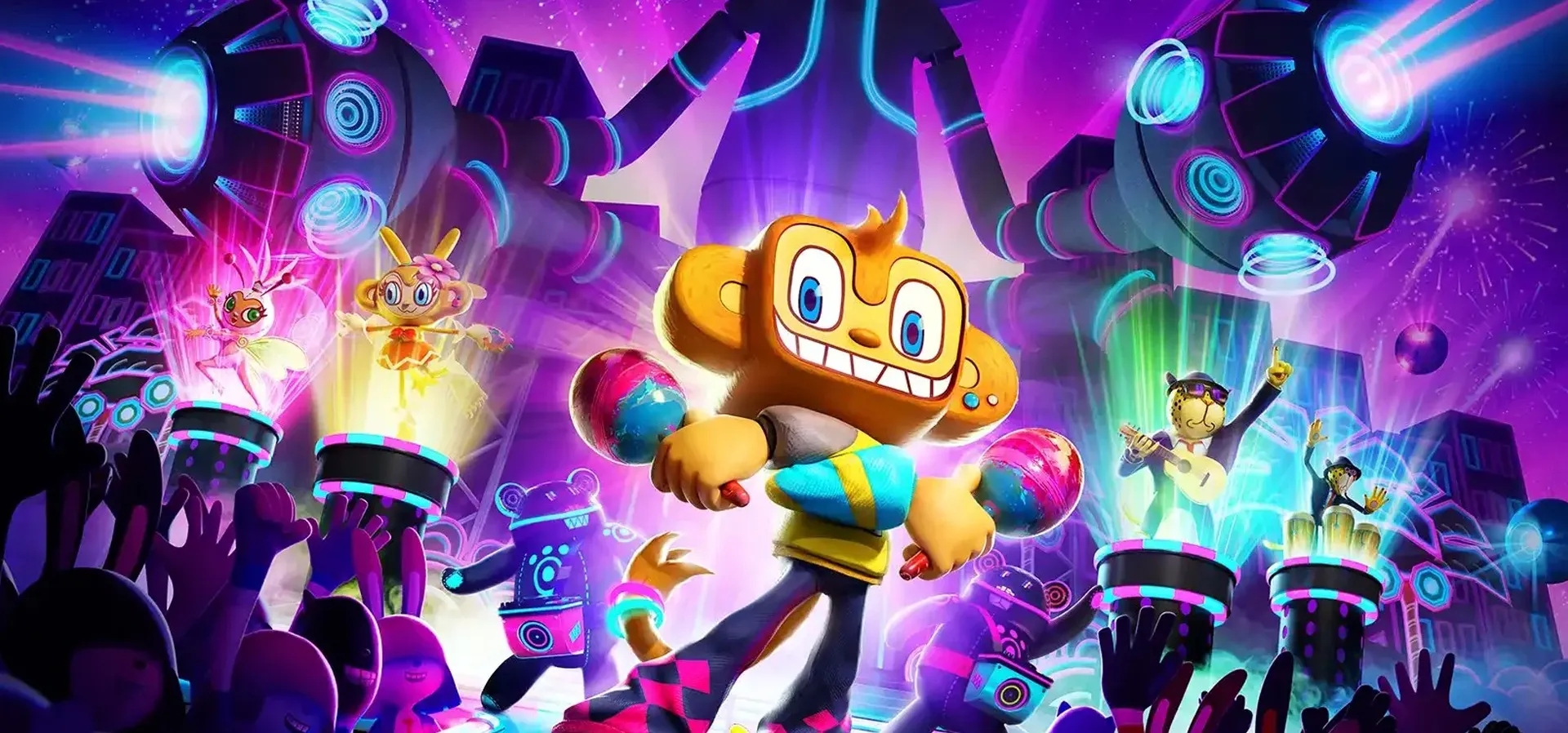 Imagem de fundo do produto Samba de Amigo: Party Central Digital Deluxe Edition - Switch