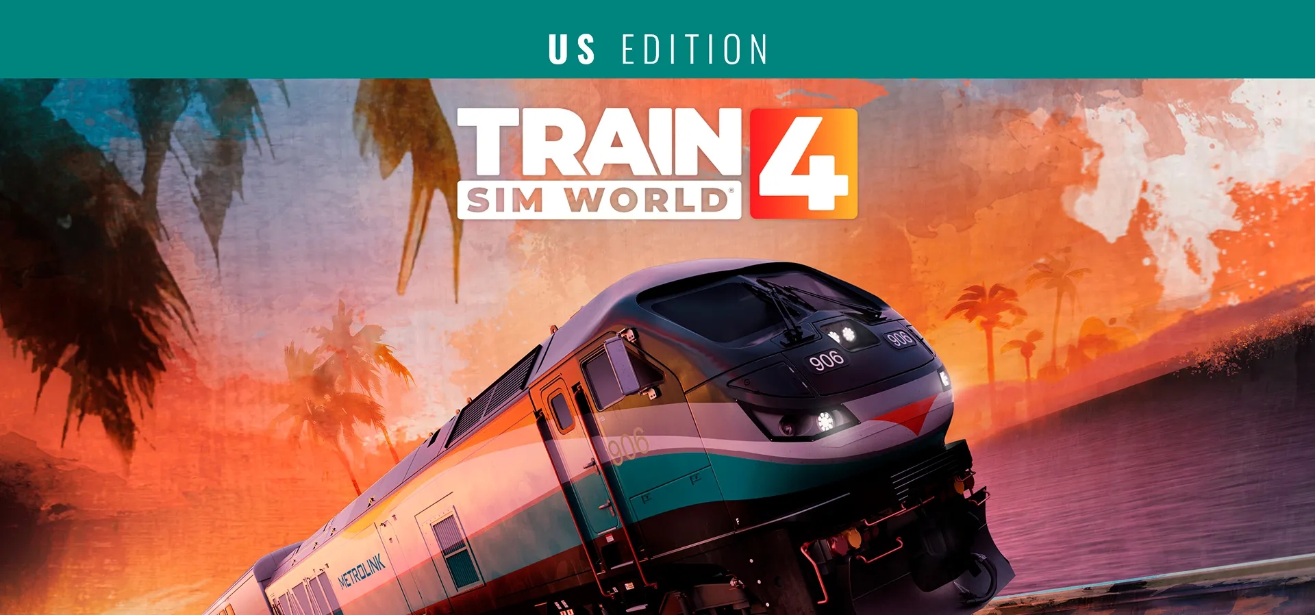 Imagem de fundo do produto Train Sim World® 4: USA Regional Edition - Xbox e PC