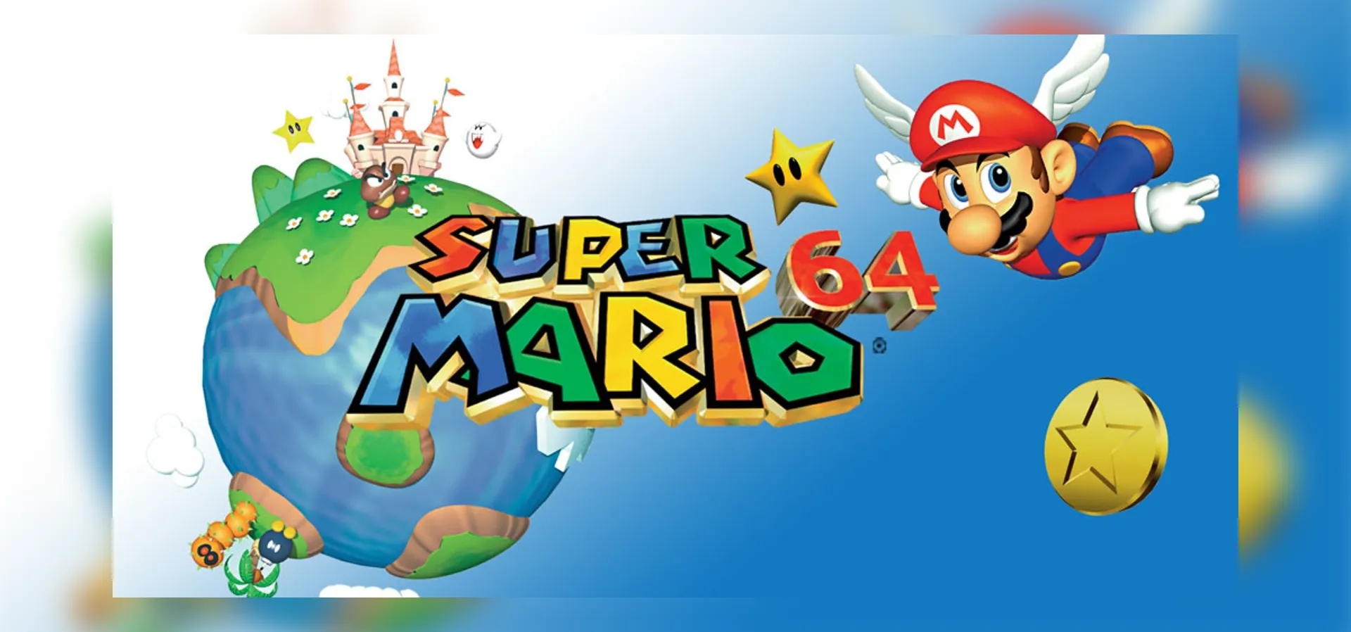 Imagem de fundo do produto Super Mario 64 - N64