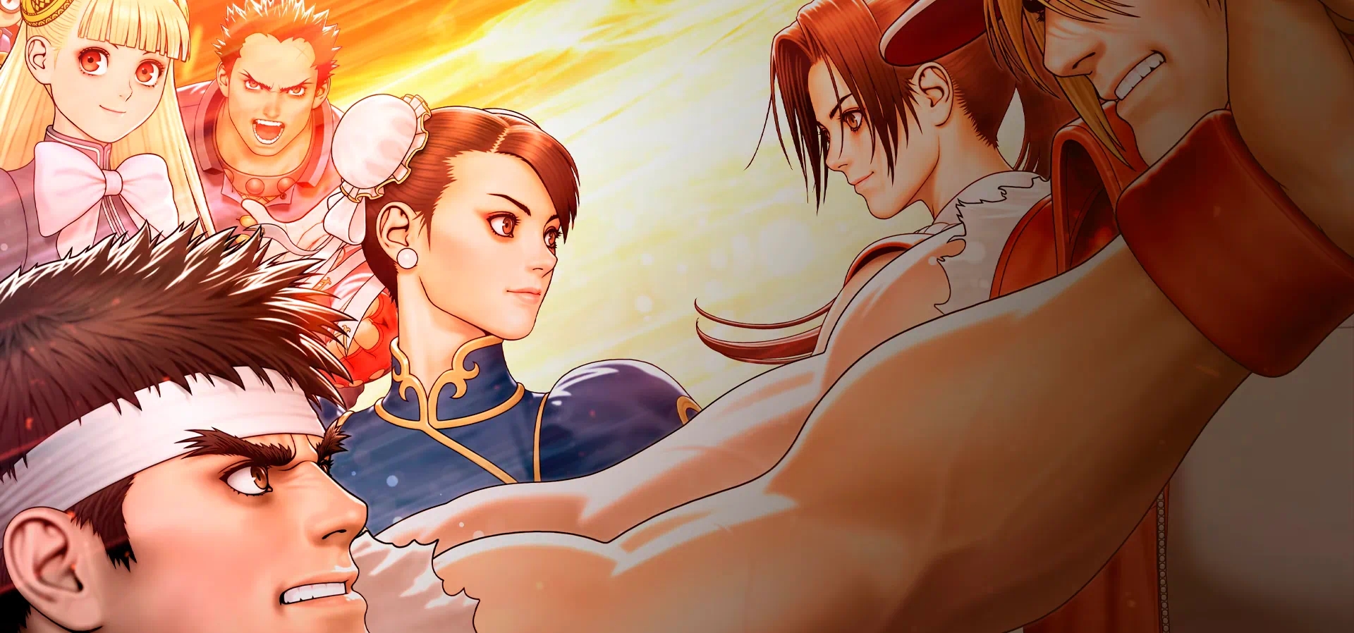 Imagem de fundo do produto Capcom Fighting Collection 2 - Xbox One e Series X|S
