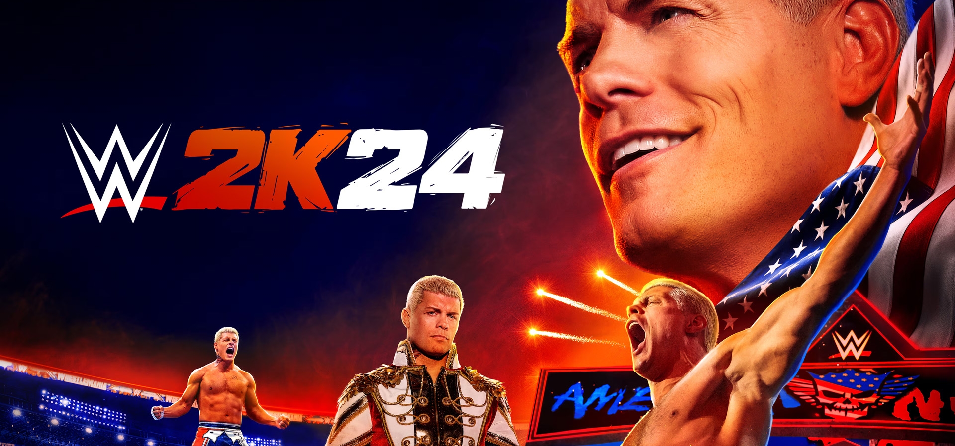 Imagem de fundo do produto WWE 2K24 - PS4