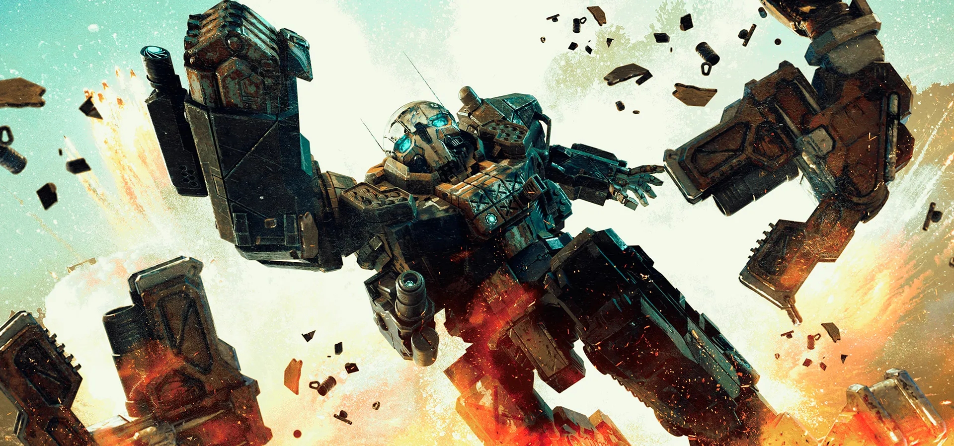 Imagem de fundo do produto MechWarrior 5: Mercenaries - JumpShip Edition - PS4 & PS5