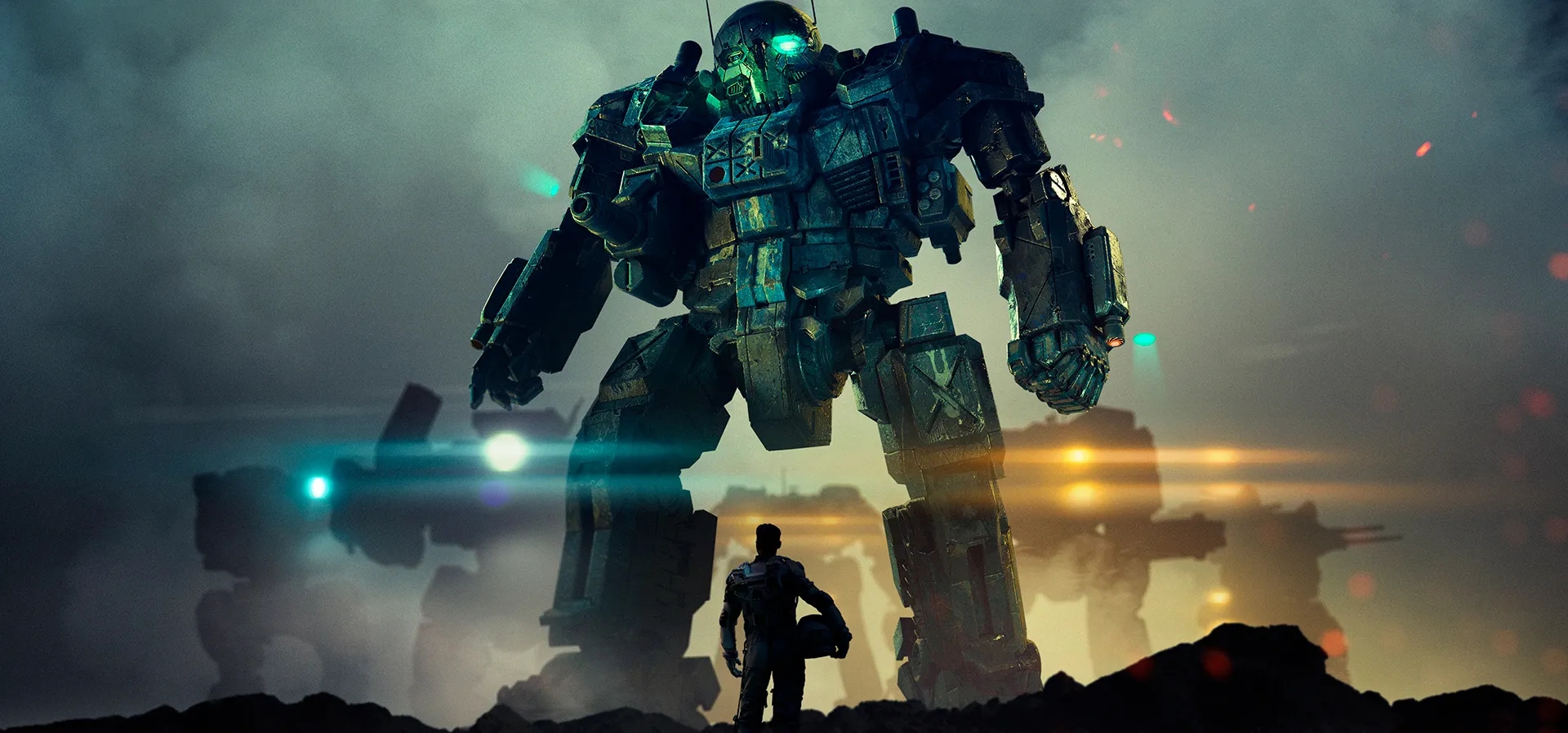 Imagem de fundo do produto MechWarrior 5: Mercenaries - Xbox e PC