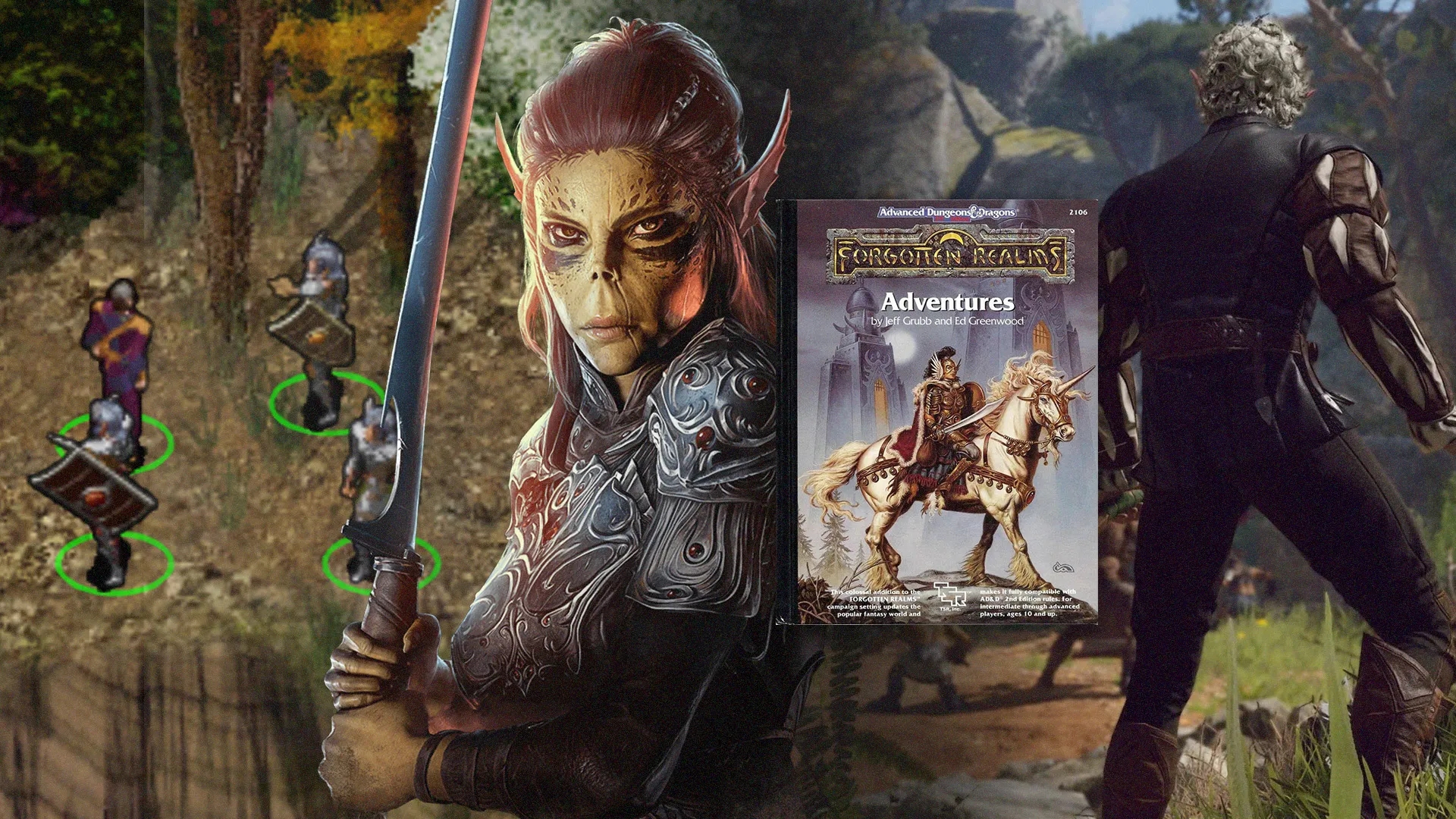 Imagem de fundo do produto Baldur's Gate: A franquia de videogames do Dungeon & Dragons