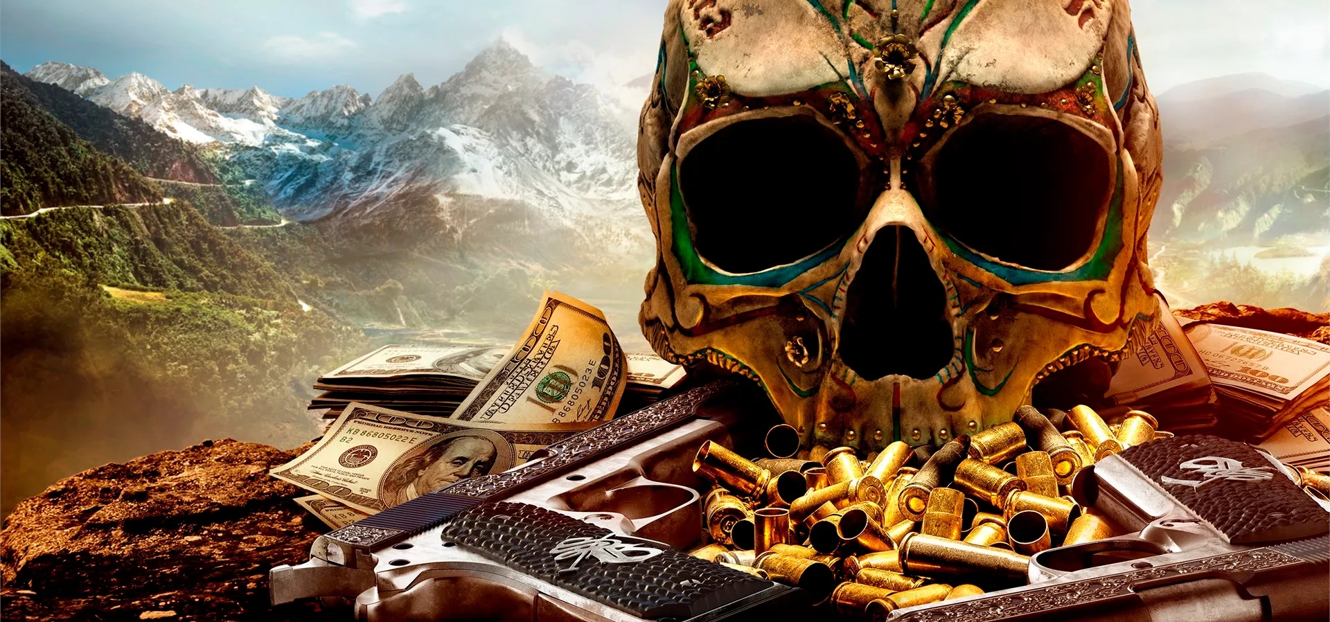 Imagem de fundo do produto Tom Clancy’s Ghost Recon® Wildlands Ultimate Edition - Xbox One e Series X|S