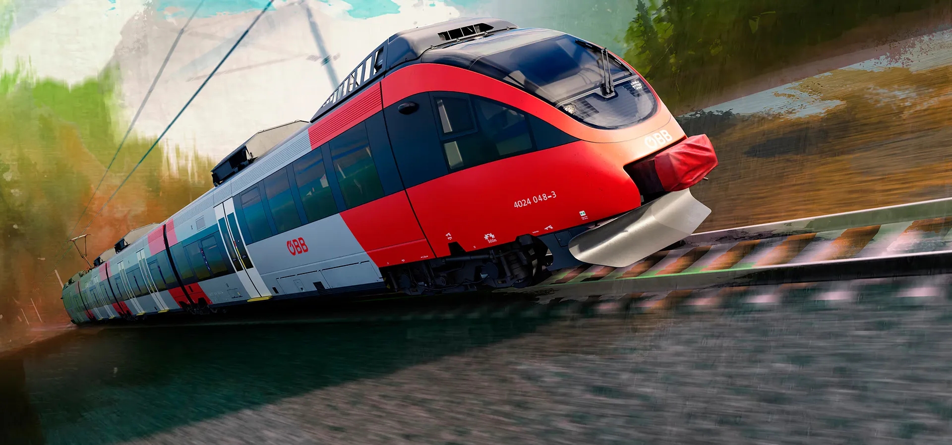 Imagem de fundo do produto Train Sim World® 4: Austrian Regional Edition - PS4 & PS5