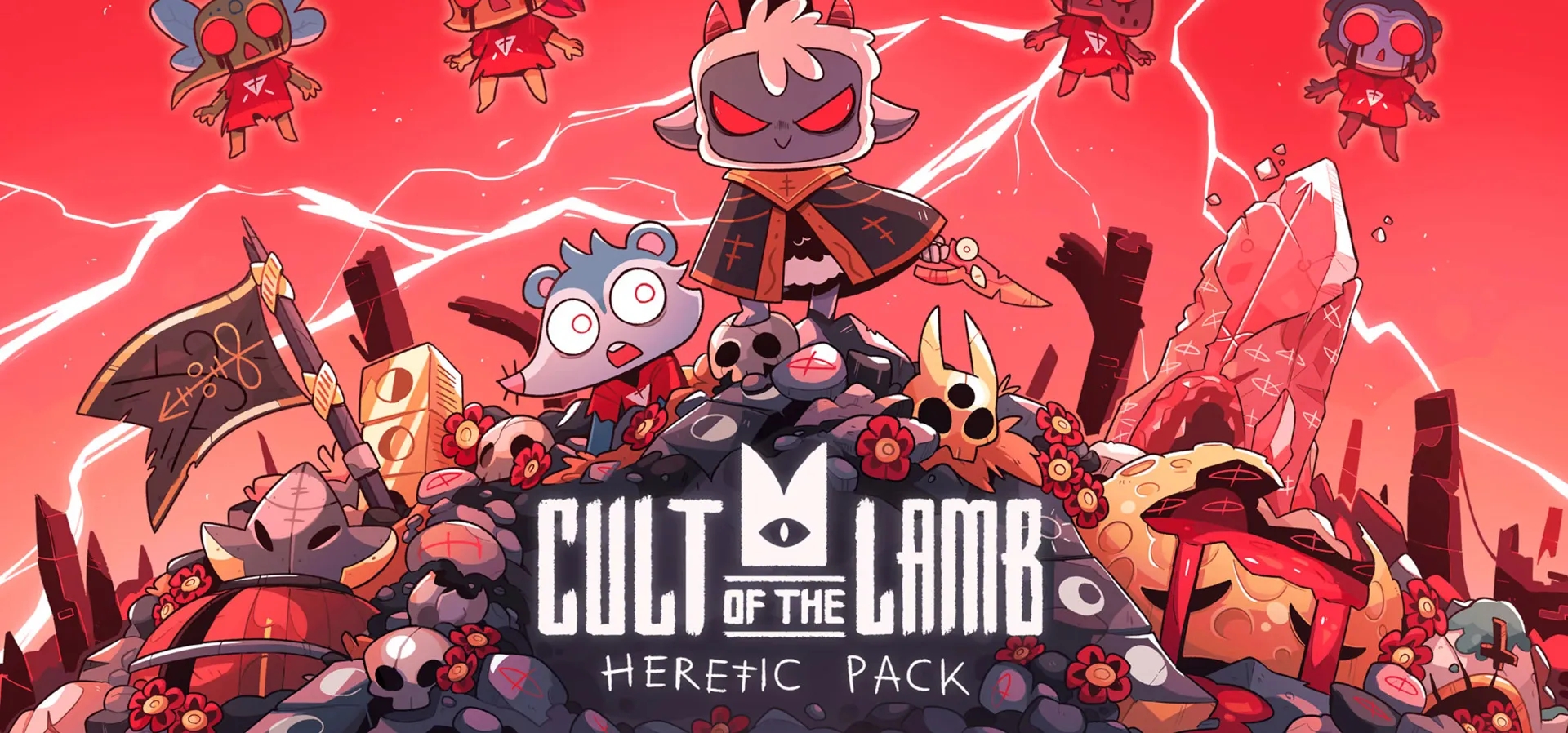 Imagem de fundo do produto Cult of the Lamb: Heretic Edition - PS4 & PS5