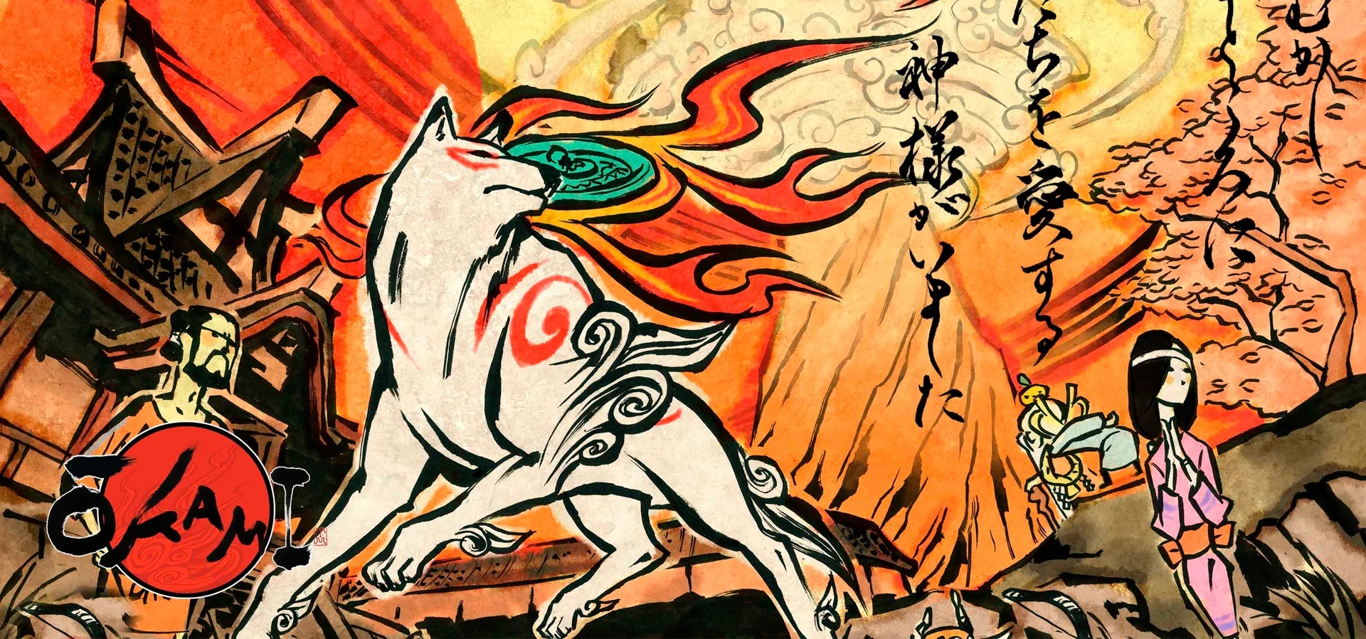 Imagem de fundo do produto OKAMI HD - PS4