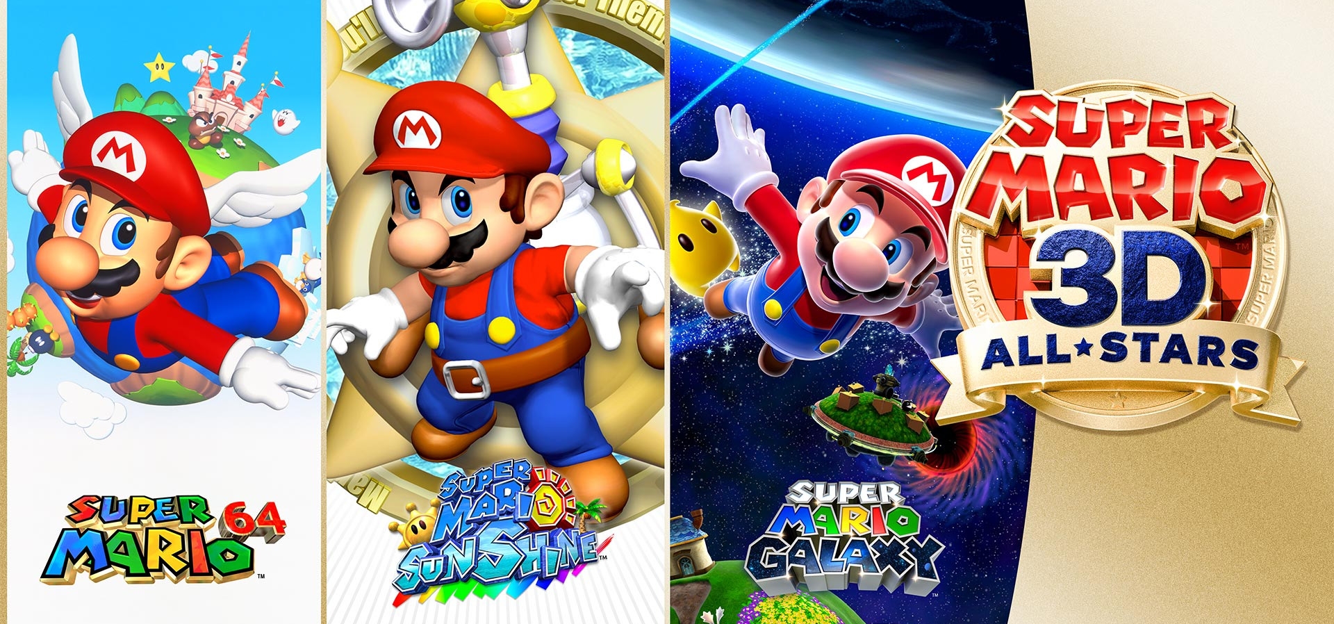 Imagem de fundo do produto Super Mario™ 3D All Stars - Switch