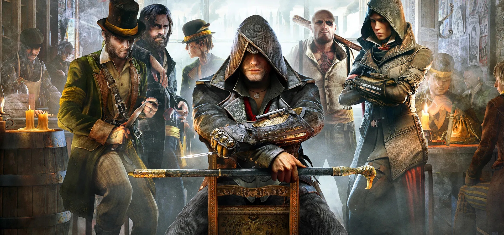 Imagem de fundo do produto Assassin’s Creed® Syndicate - PS4