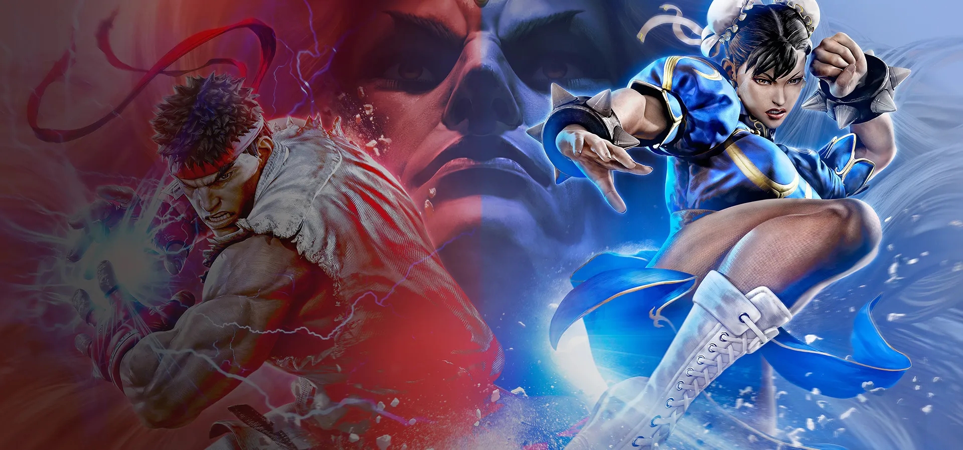 Imagem de fundo do produto Street Fighter V: Champion Edition PS4 - Físico