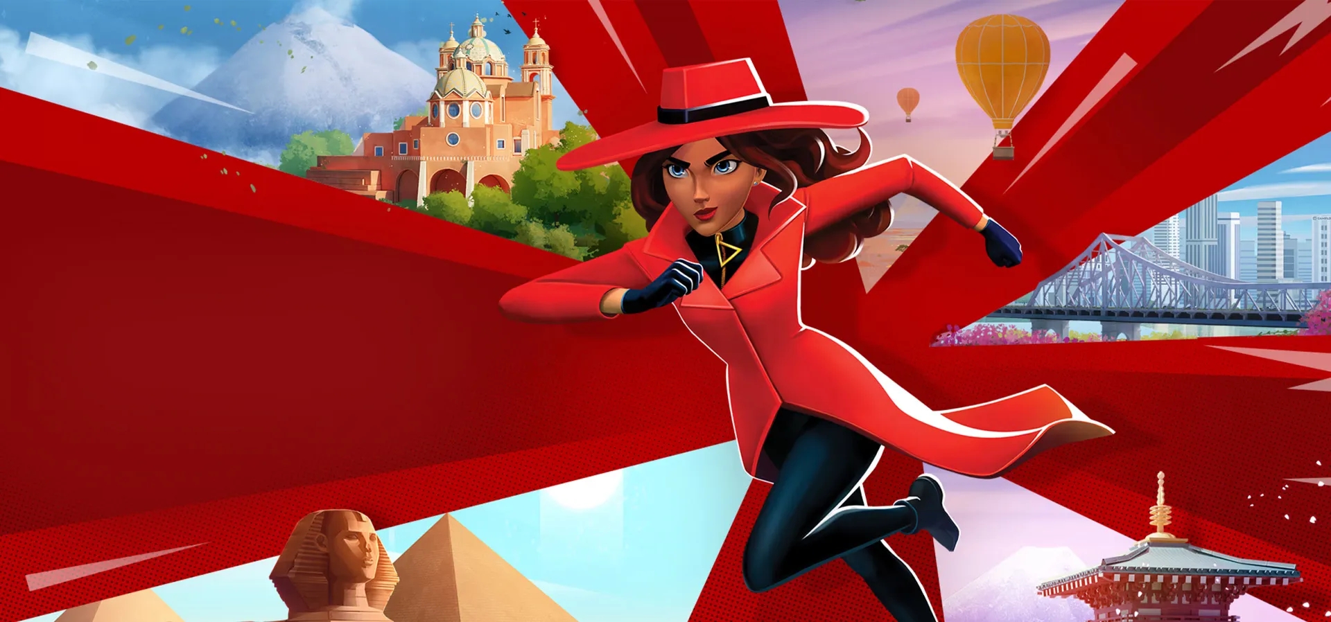 Imagem de fundo do produto Carmen Sandiego - Edição de Luxo - Switch