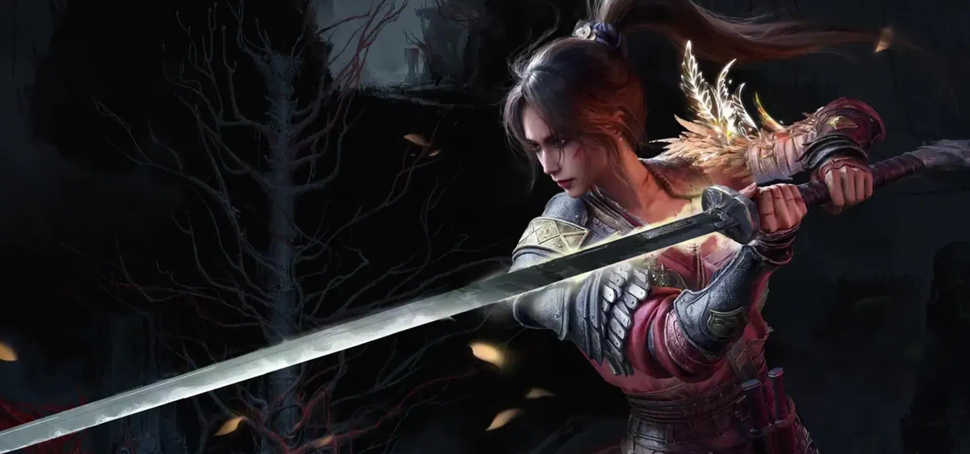 Imagem de fundo do produto Edição Deluxe de WUCHANG: Fallen Feathers - PS5