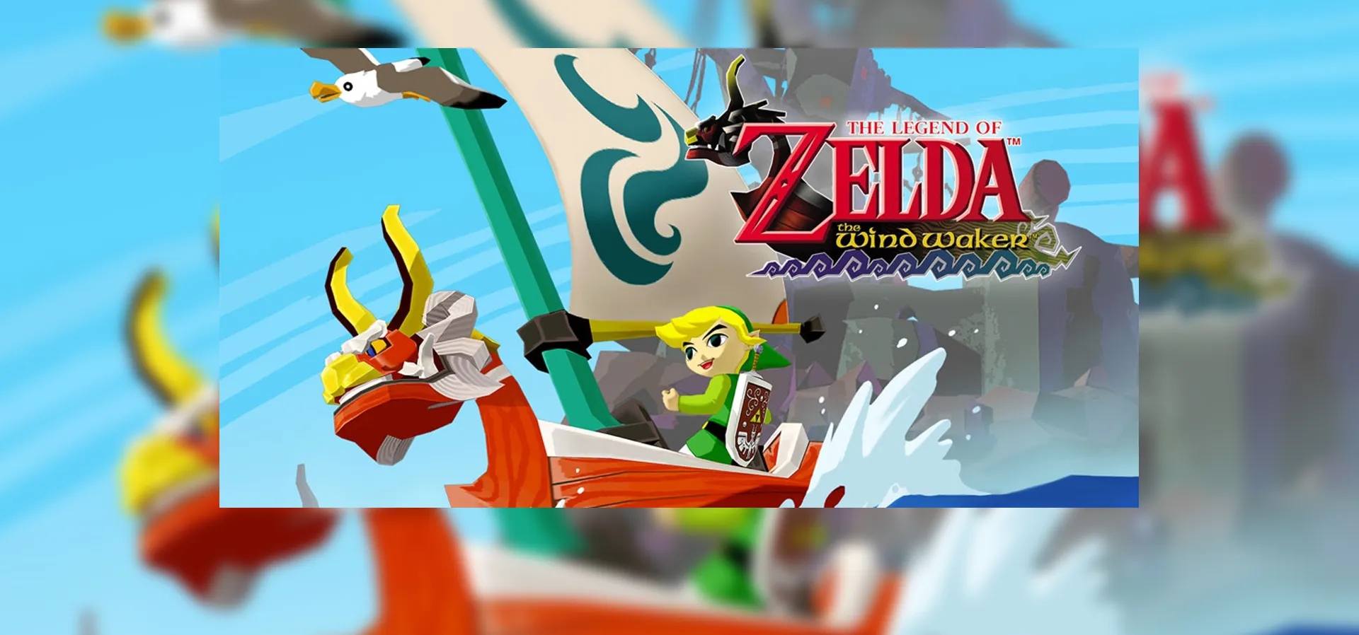 Imagem de fundo do produto The Legend of Zelda: The Wind Waker - GameCube