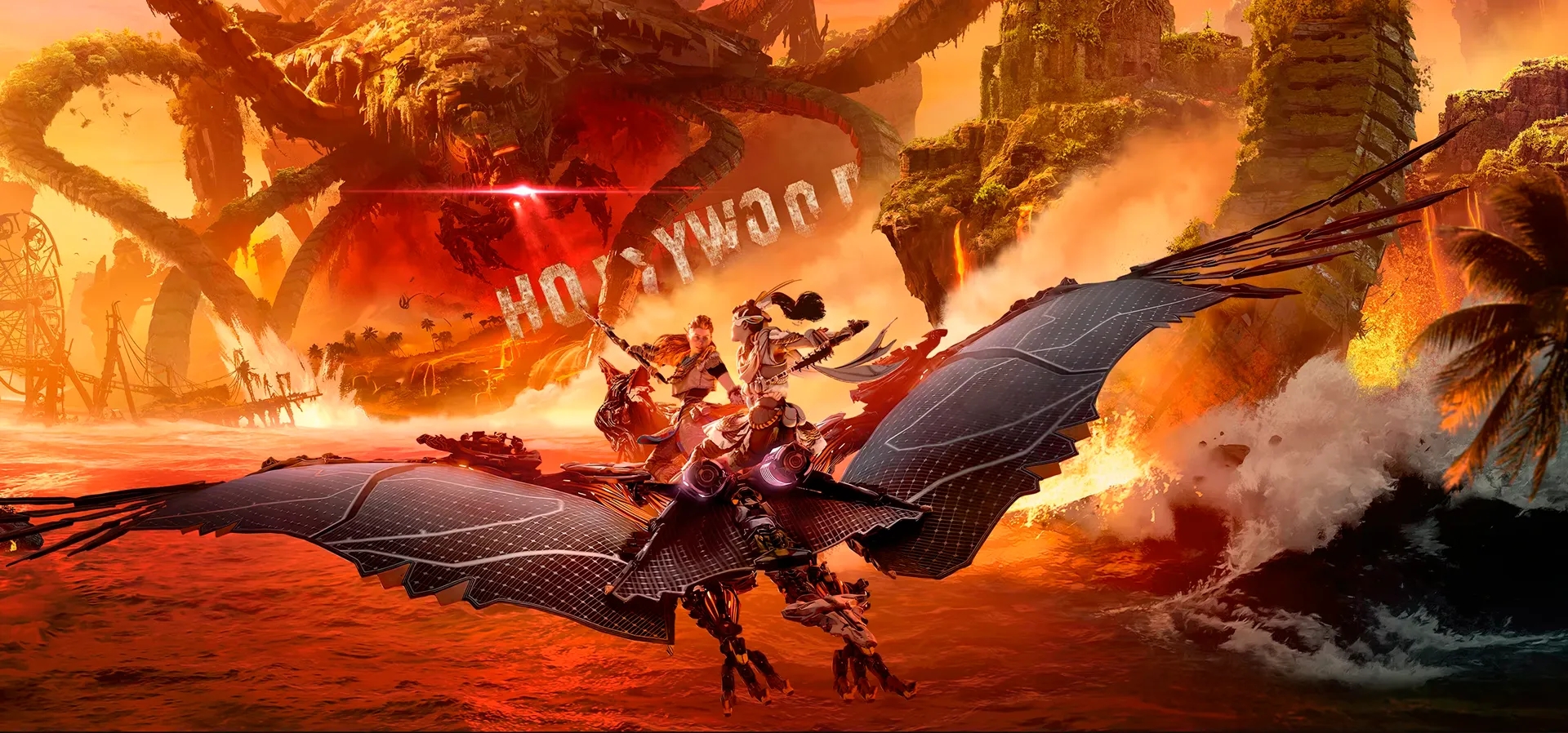 Imagem de fundo do produto Horizon Forbidden West™: Burning Shores DLC - PS5