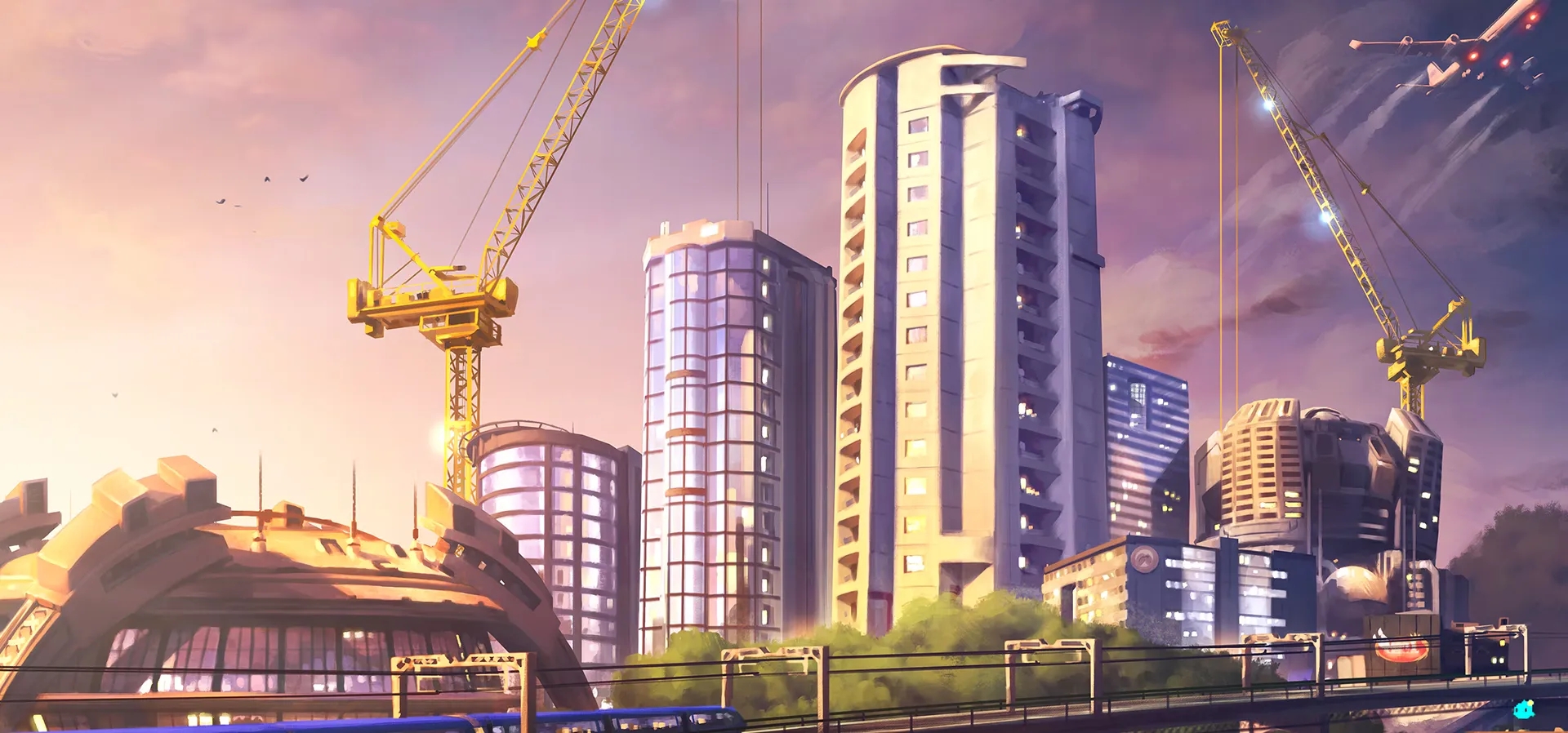 Imagem de fundo do produto Cities: Skylines - Premium Edition 2 - PS4