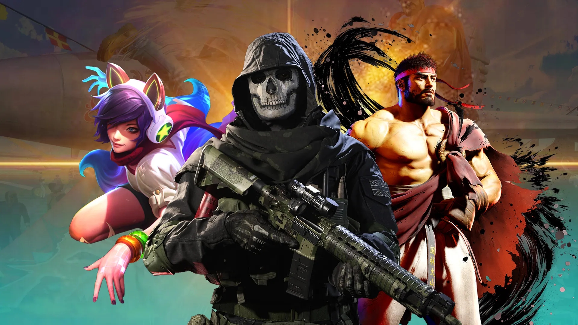 Imagem de fundo do produto Conheça alguns dos gêneros mais populares de vídeo games! 