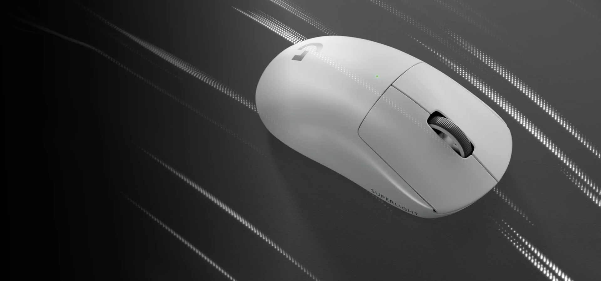 Imagem de fundo do produto Mouse Gamer sem fio Logitech G Pro X Superlight 2 - Branco