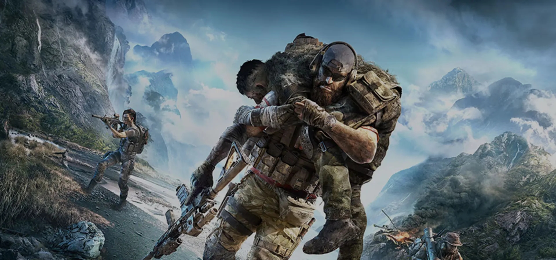 Imagem de fundo do produto Tom Clancy's Ghost Recon® Breakpoint PS4 - Físico