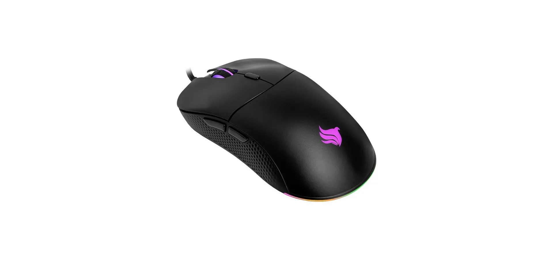 Imagem de fundo do produto Mouse Gamer Pichau Hive P1, RGB, 16000DPI, 6 Botoes, Preto, PG-HP1-RGB01