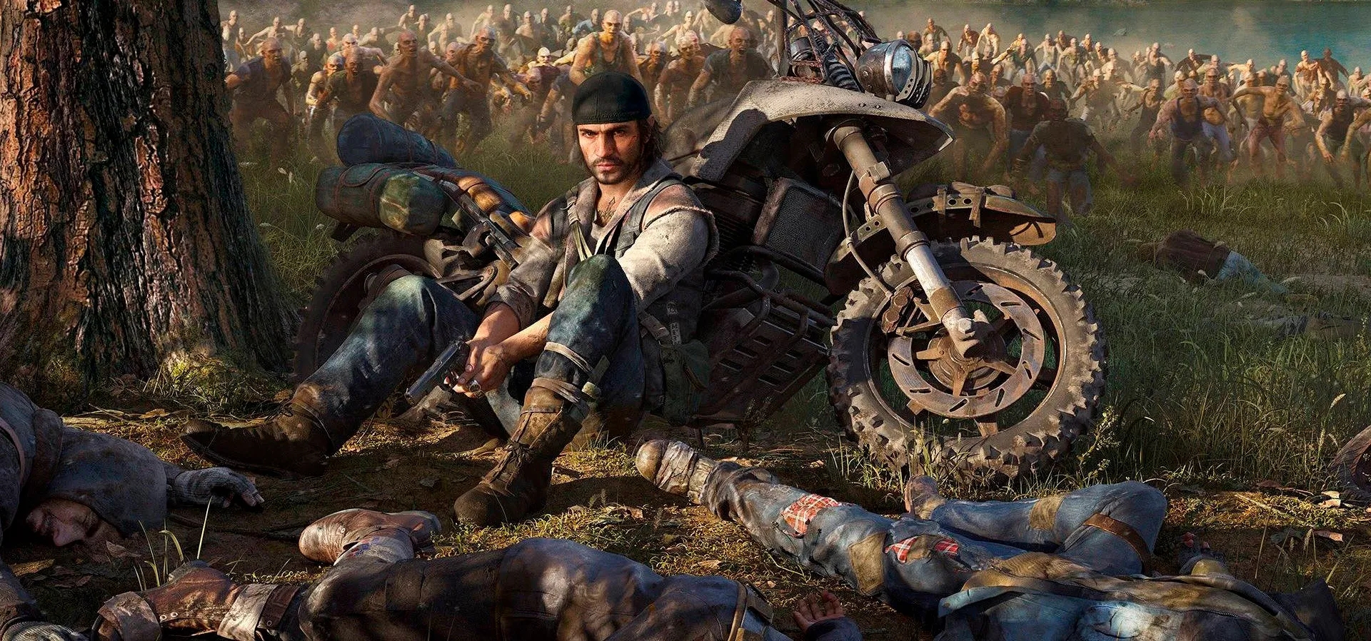 Imagem de fundo do produto Days Gone - PS4