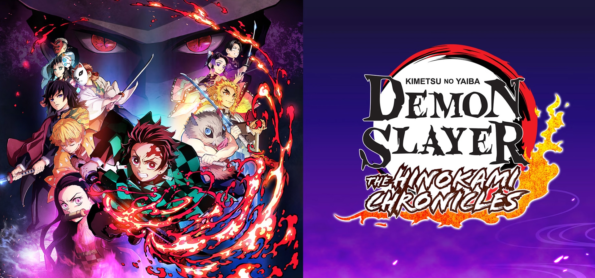 Imagem de fundo do produto Demon Slayer -Kimetsu no Yaiba- The Hinokami Chronicles - PS4 & PS5
