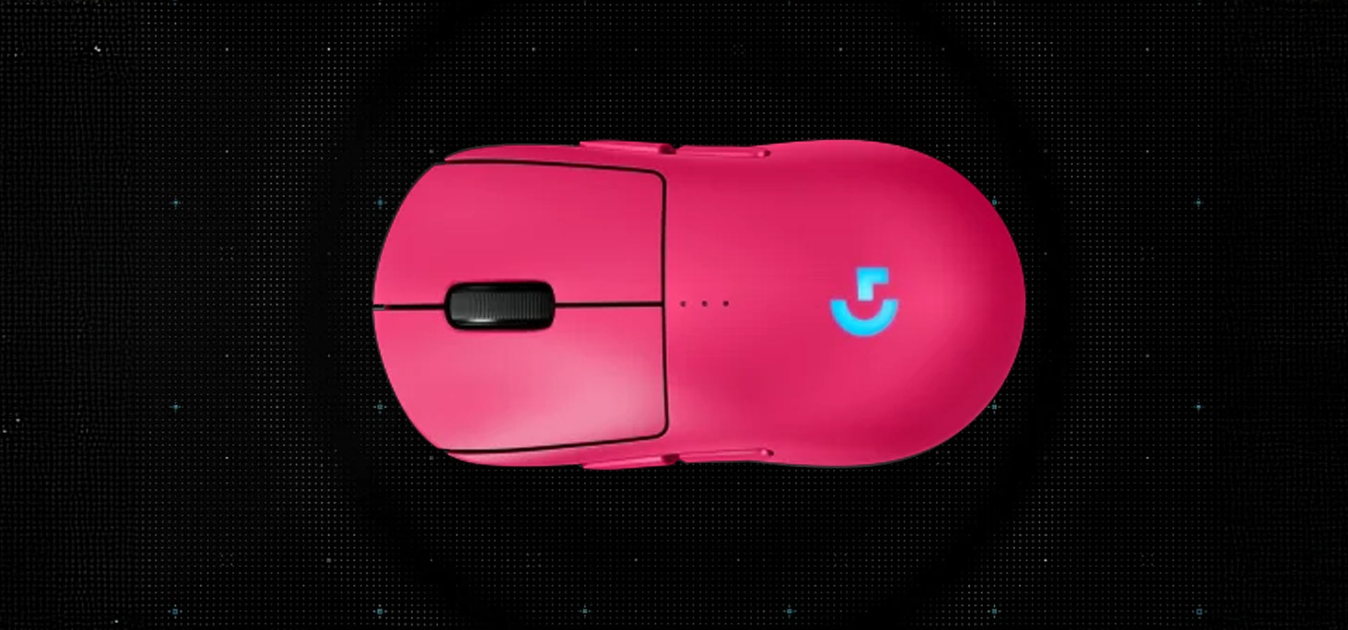 Imagem de fundo do produto Mouse Gamer sem fio Logitech G Pro 2 Lightspeed - Rosa/Magenta